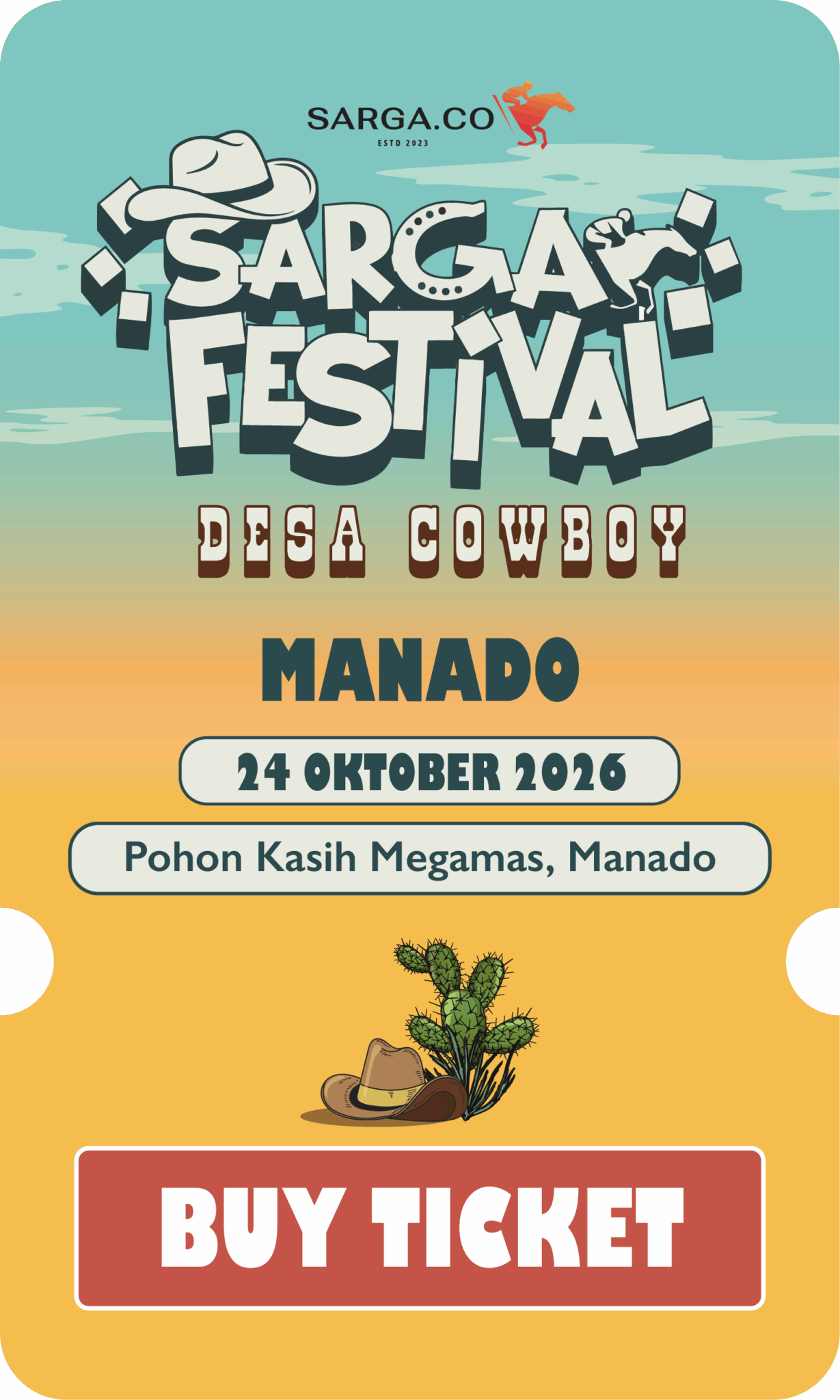 Sarga Festival Manado ticket